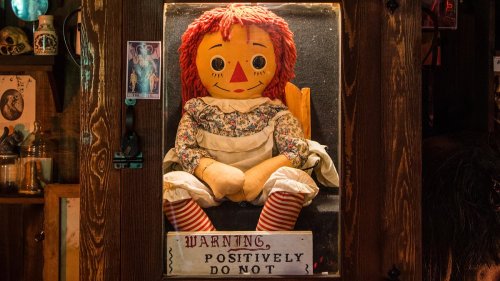 Annabelle doll sparks panic as she goes on TOUR despite paranormal experts saying she should NEVER be moved