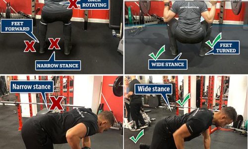 Gym giving you back or shoulder pain? Personal trainer reveals the most common technique mistakes