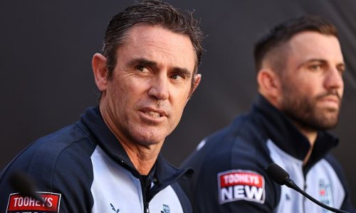 NSW coach Brad Fittler tells reporter to ask his WIFE when questioned about whether he’s still ‘Fun Freddie’ after Blues’ Game 2 win