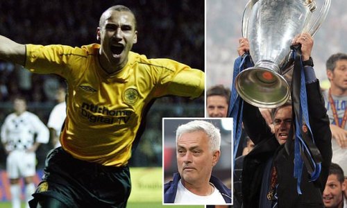 It's been 20 YEARS since a Jose Mourinho team conceded a goal in a European final, with Henrik Larsson the last man to score in 2003... as Sevilla attempt to break master tactician's stranglehold in Europa League showdown
