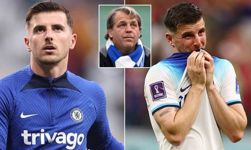 AHEAD OF THE GAME: Mason Mount rejects a £200,000-a-week contract with Chelsea as he seeks parity with Raheem Sterling... but both parties remain a long way apart in negotiations