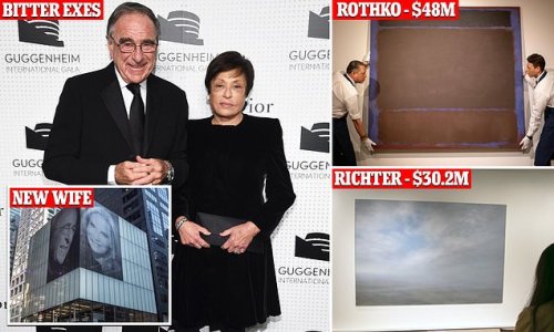 Billionaire Harry Macklowe, 85, and ex-wife Linda sell final $246.1m of their art collection at Sotheby’s including Rothkos and Richter following bitter divorce which saw Harry marry ex-mistress and erect taunting billboard