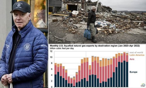'Is Washington still our ally?': EU accuses US of PROFITEERING from Ukraine war through sales of guns and gas and threatens trade war - as top diplomats moan Biden's green subsidies mean European businesses are relocating to US