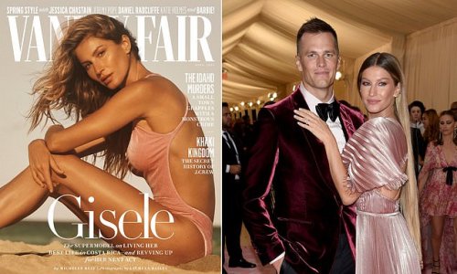 'It was the death of my dream': Gisele breaks her silence on Tom Brady divorce and SLAMS rumors that she gave him an ultimatum to choose her over his NFL career as she poses for a stunning swimsuit-clad cover shoot