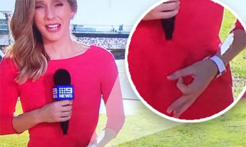 Popular TV weather presenter trolls viewers with secret hand gesture live on air: 'This had my whole family in giggles'