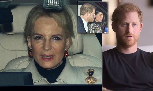 Prince Harry claims royal family has an 'unconscious bias' on race as Netflix revisits moment Princess Michael of Kent wore Blackamoor brooch to Christmas lunch with Meghan
