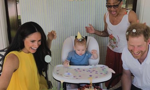Archie revealed: Prince Harry and Meghan Markle share snap from their son's first birthday with Doria Ragland in explosive documentary