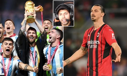 'You are the least suitable to speak': Sergio Aguero hits back at Zlatan Ibrahimovic's claims that Argentina will NOT win another World Cup with a fierce rant, and mocks Sweden's failure to even qualify for Qatar