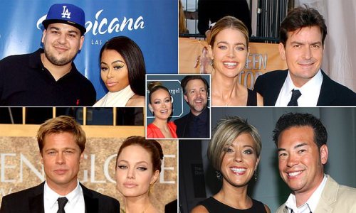 The most bitter celebrity custody battles, revealed: As Olivia Wilde wins legal tussle against ex Jason Sudeikis after he served her with papers ON STAGE, a look at the other A-list couples who have become embroiled in ugly fights over their children