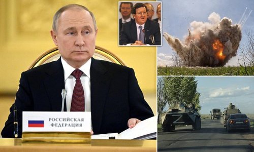 Putin has a 'messianic obsession' with Russia after locking himself away from Covid for two years and convincing himself the West is out to destroy him, former NATO chief warns