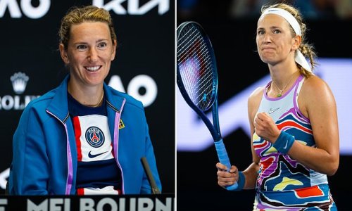 Why killjoy officials told Victoria Azarenka to REMOVE the Paris Saint-Germain shirt the two-time Australian Open champion wore for her son