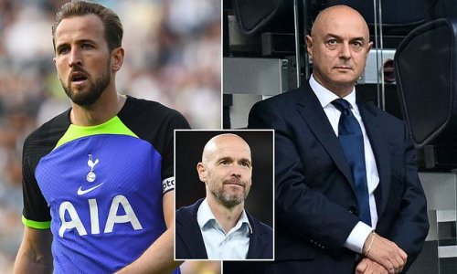 Tottenham 'are ADAMANT they will not sell Harry Kane to Manchester United this summer and would rather lose him on a free transfer next year' - despite reports the England forward 'only wants an Old Trafford move'