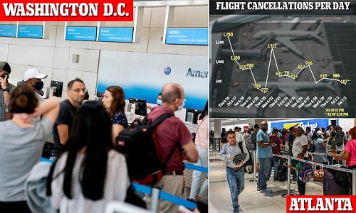 Computer glitch sees TWELVE THOUSAND scheduled American Airlines flights left without pilots between Sunday and the end of July, as summer travel hell continues