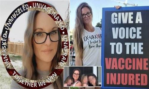 'Unmasked, unmuzzled, unvaccainated' mother-of-four dies of COVID