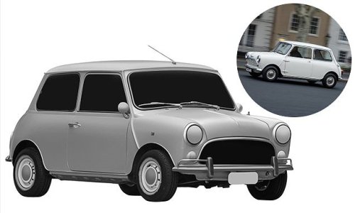 Latest attack of the Chinese car clones goes after a British icon: Beijing firm files patent for a new electric model that's almost identical to a classic Mini