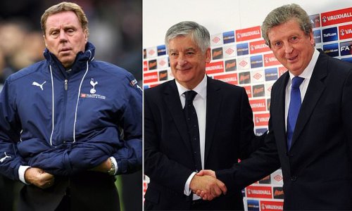 Harry Redknapp believes his 'crazy' £15MILLION buy-out clause at Tottenham cost him the England job in 2012 because he 'didn't read the finer print'... and says the FA went with 'cheaper option' Roy Hodgson instead