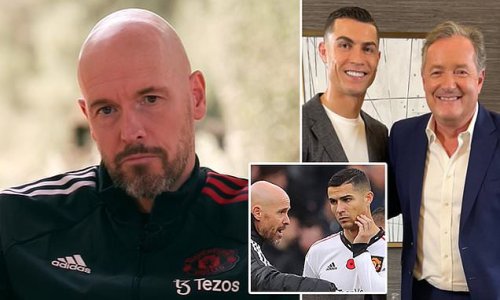 Erik ten Hag breaks his silence on Cristiano Ronaldo's Man United exit by saying 'he's gone and it's the past' before insisting the Red Devils are 'looking to the future' after the club ripped up the striker's contract