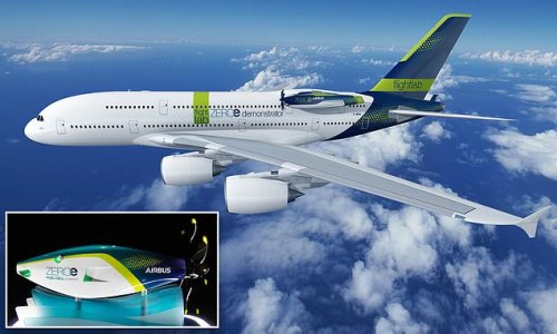 Guilt-free green travel at last! New Airbus hydrogen powered fuel cell could be the key to eco-friendly flights