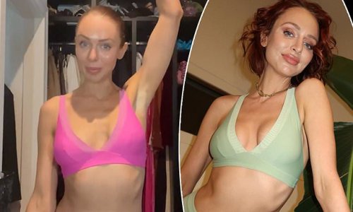 So hot, she makes him double fault! Tennis star Dylan Alcott's sexologist girlfriend Chantelle Otten shows off her incredible body in lingerie