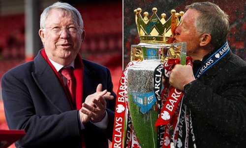 A fed-up Manchester United fan begs a smiling Sir Alex Ferguson to make sensational return and MANAGE the club when he bumps into him outside Old Trafford
