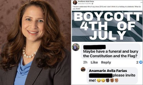 Woke California school board member calls for people to BOYCOTT Fourth of July because 'there is no reason to celebrate'