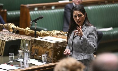 Priti Patel praises National Crime Agency after 15 suspected people smugglers were arrested over the death of migrants in the Channel