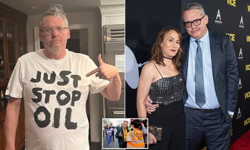 Oscar-winning Hollywood director who helps bankroll Just Stop Oil is accused of hypocrisy after it emerges he has an eight-bedroom holiday home 5,000 miles away in Ireland he jets off to 'when the going gets tough'