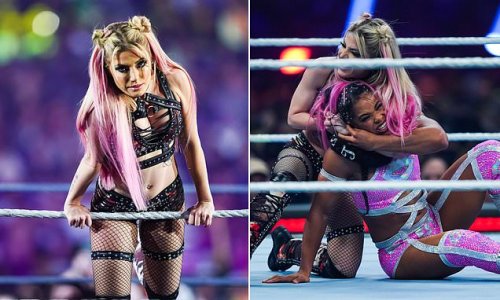 Alexa Bliss 'is taking time off from WWE' before WrestleMania after her Royal Rumble defeat to Bianca Belair... as the former women's champion hits back at fans trolling her departure