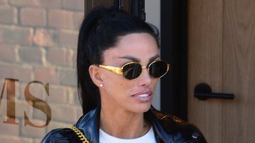 Katie Price turns heads as she leaves a tanning salon in Brighton after shocking fans with new look - as she is discharged from BOTH bankruptcies