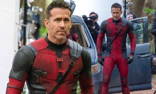 Deadpool 3 First Look Ryan Reynolds Dons His Iconic Suit As He Kicks Off Filming In The Uk With 