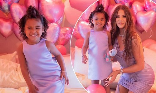 Khloe Kardashian's daughter turns three with lavish bash