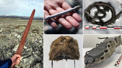 The most incredible ancient items ever to emerge from melting glaciers... but can YOU tell what they are?