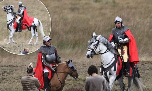 Ant and Declan transform into knights for I'm A Celeb