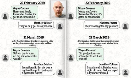 Revealed: Twisted WhatsApp Messages Show Wayne Couzens Joking With Met ...