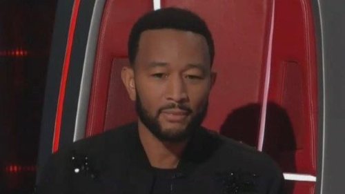 The Voice: John Legend hits button to steal Val T. Webb for his team as Battles round concludes on...