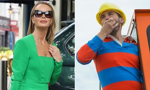 Whistle away, boys! Amanda Holden says she LIKES receiving compliments from builders... even if it's considered sexist