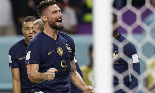 Olivier Giroud opens up on the text messages Thierry Henry sends him EVERY time he scores... with AC Milan striker level as France's all-time top scorer with the Arsenal legend after World Cup brace against Australia