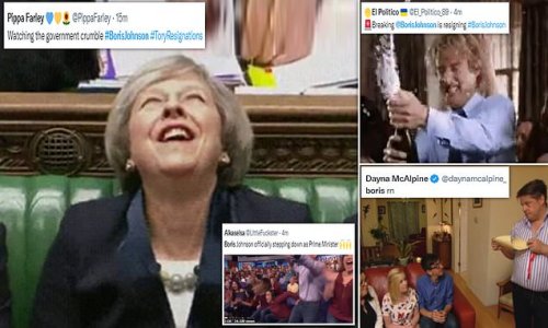 Boris Goneson! Social media immediately explodes with memes on hearing Boris Johnson will resign as Prime Minister TODAY
