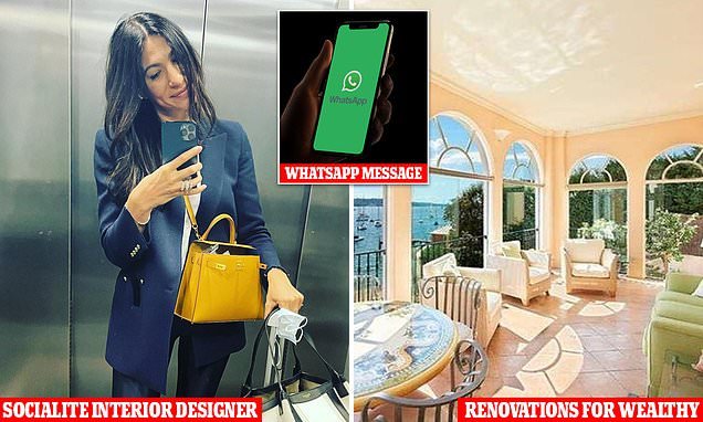 How a single WhatsApp message from a socialite interior designer for the rich and famous to a menial worker led to the discovery of a fake payment scam defrauding wealthy clients