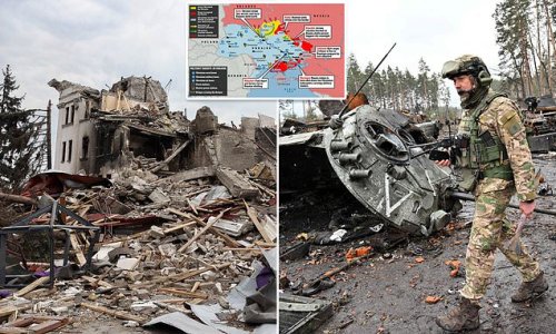 'Take them all f**king out!': Shrieking Russian commander 'orders his soldiers to shoot at Mariupol civilians' - as Ukraine claims Putin's invaders are plotting 'false flag' in the besieged southern city using the bodies of people THEY'VE killed