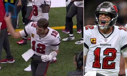 REVEALED: Tom Brady 'broke TWO tablets' in furious meltdown during the Bucs win over the Saints... after the QB admitted he was 'pretty p***ed' when he threw his tantrum in last week's win