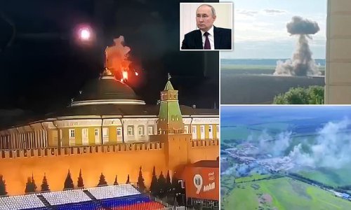 EXCLUSIVE: 'This is the beginning of the end of Putin': Moscow drone attack, Kremlin blasts and cross-border raids spell doom for the Russian tyrant and could see the break-up of his country, expert warns
