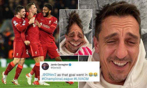 Jamie Carragher hilariously mocks Gary Neville AGAIN