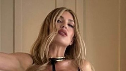 Abbey Clancy calls lingerie ad with husband Peter Crouch excruciating