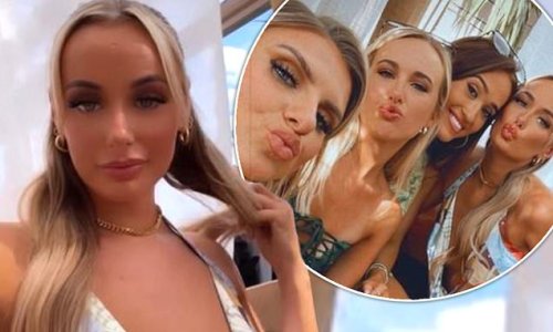 Love Island S Millie Court Enjoys Boozy Day Out With Chloe Burrows And Pals As She Takes Her