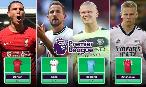 FANTASY PREMIER LEAGUE PREVIEW: Kane drops in price as managers rush to Haaland, but Zinchenko offers a bargain after dazzling on debut and Nunez could explode against Crystal Palace if he starts... how FPL is shaping up ahead of GW2