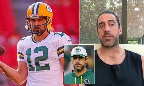 Aaron Rodgers, 38, admits that he used ayahuasca AGAIN this summer and ...