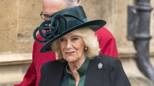 EPHRAIM HARDCASTLE: First-class Queen Camilla uses second-class stamps to save the palace a small...