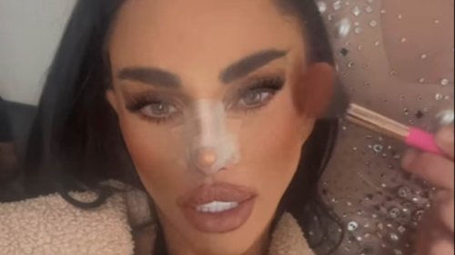 Katie Price reveals bandages as she admits to 'tweaking' her face again