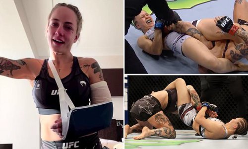 GRAPHIC CONTENT WARNING: Aussie UFC fighter whose arm was broken in gruesome end to bout accuses her opponent of fighting dirty
